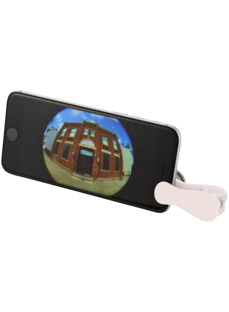 3 in 1 Cell Phone Camera Lens Kit, Fisheye, Wide Angle, Macro Lens, Smartphone Clip and Camera Lens for Travel, Portrait and Landscape, Optics for Amazing Photography (Black) - Image 4