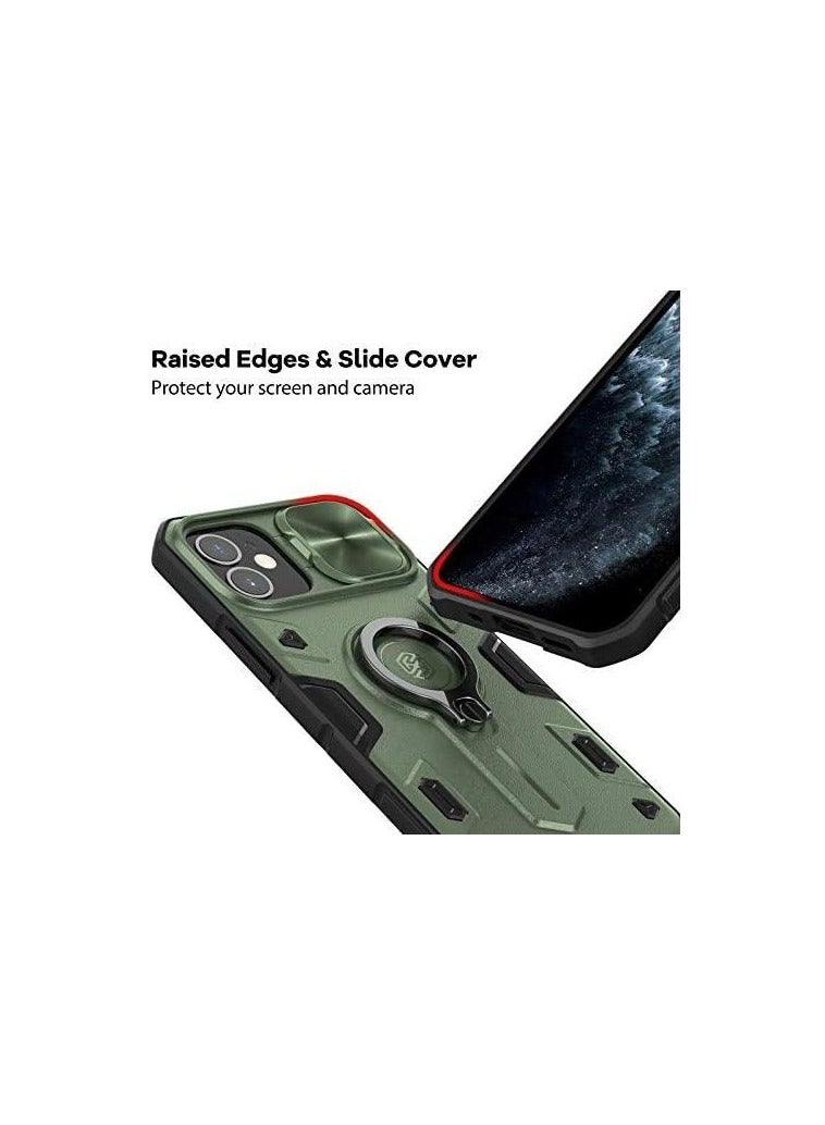 Nillkin Cyclops Back Cover for iPhone 12 mini Green - Image 4