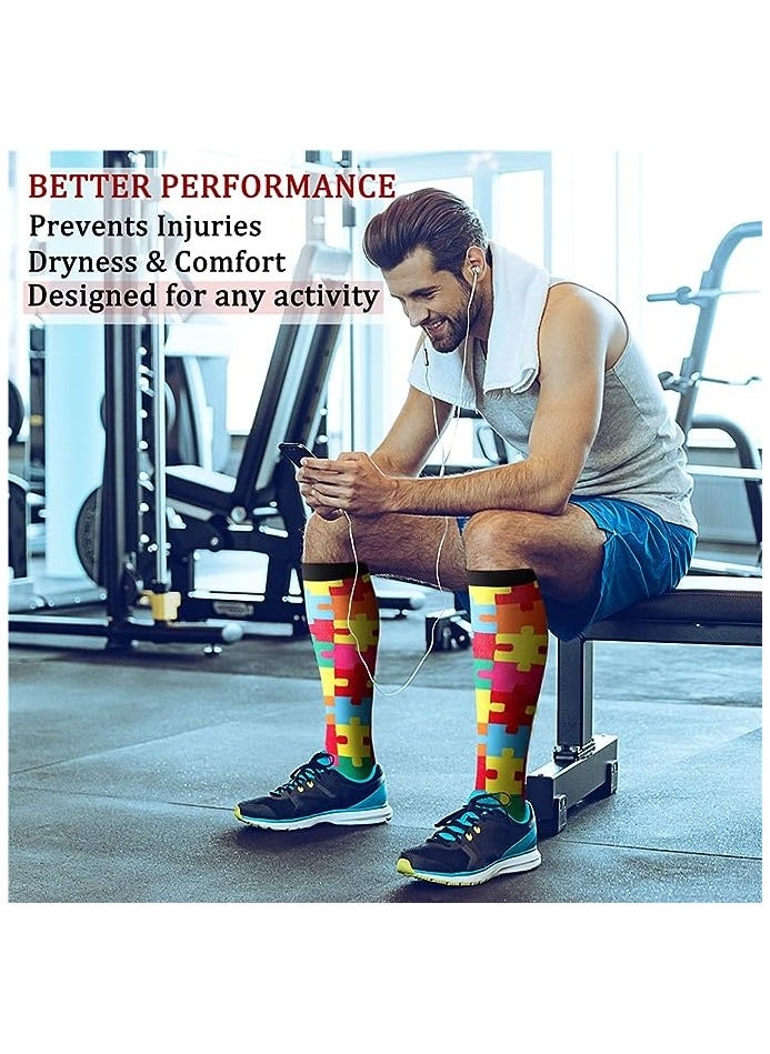 Royee - Copper Compression Socks for Women & Men (7 pairs) - Best Support for Nurses, Running, Hiking and Recovery - Image 1