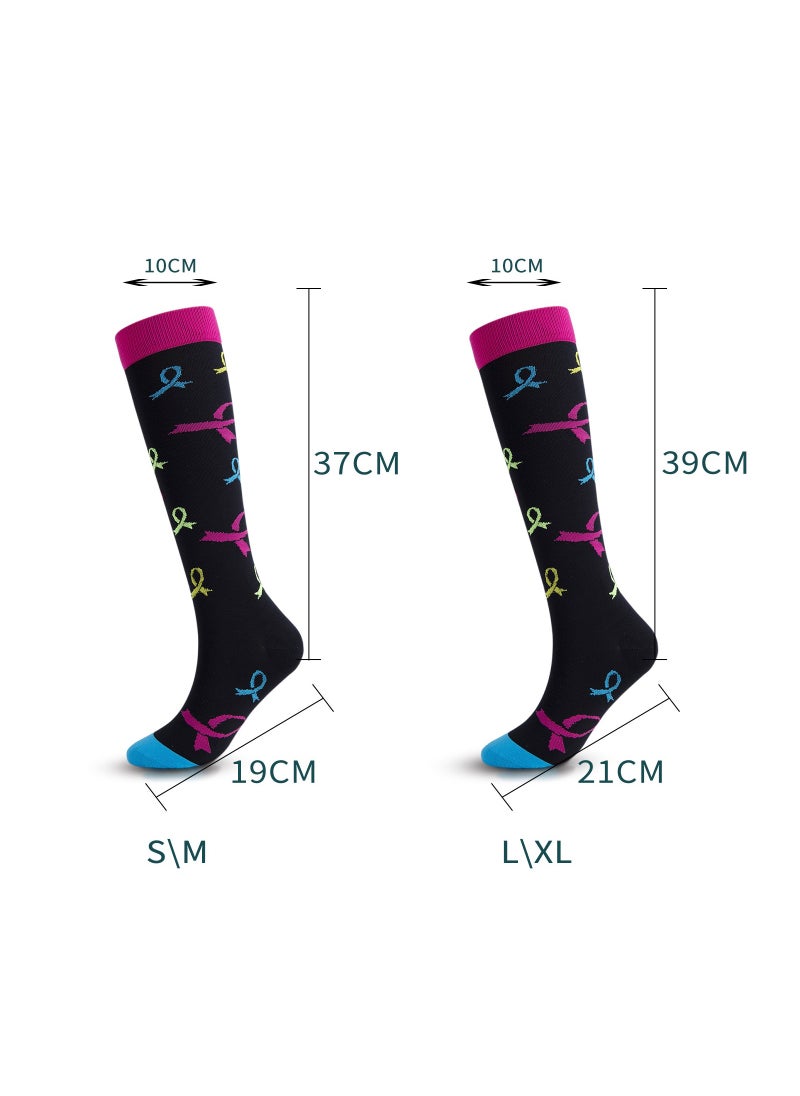 Royee - Copper Compression Socks for Women & Men (7 pairs) - Best Support for Nurses, Running, Hiking and Recovery - Image 1