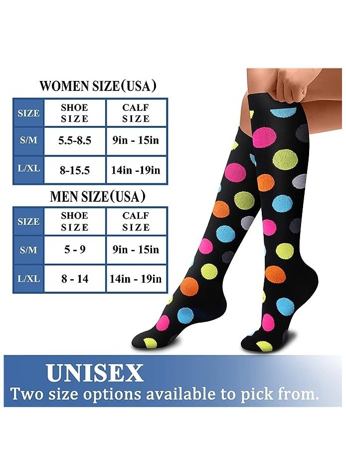 Royee - Copper Compression Socks for Women & Men (7 pairs) - Best Support for Nurses, Running, Hiking and Recovery - Image 1