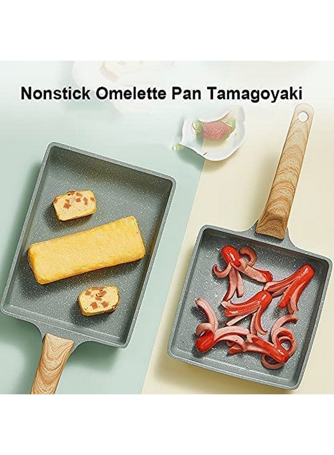 NILKANTH® Japanese Omelette Pan Nonstick Tamagoyaki Egg Pan,Retangle Small Frying Pan,Non-Stick Coating (PFOA Free) - 20 x 15cm - Image 4
