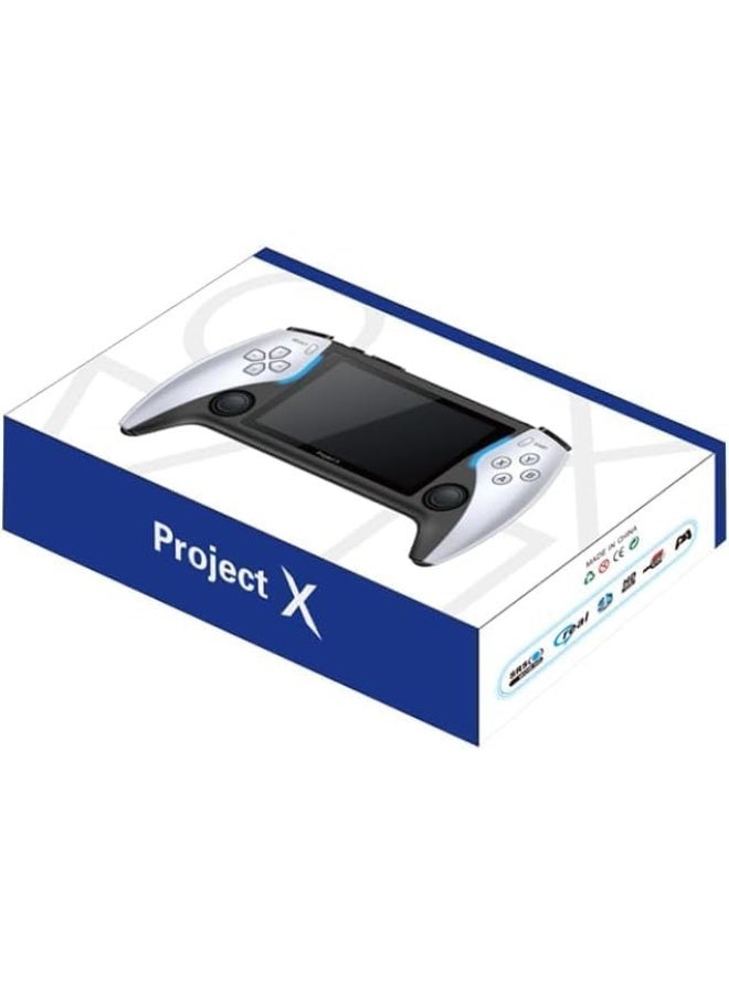 وحدة تحكم ألعاب الفيديو الرجعية Project X، وحدة تحكم ألعاب فيديو ريترو محمولة باليد، 11 محاكيًا، شاشة IPS مقاس 4.3 بوصة، أكثر من 15000 لعبة - Image 3
