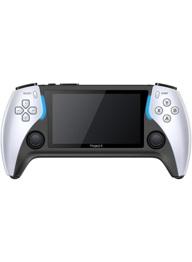 وحدة تحكم ألعاب الفيديو الرجعية Project X، وحدة تحكم ألعاب فيديو ريترو محمولة باليد، 11 محاكيًا، شاشة IPS مقاس 4.3 بوصة، أكثر من 15000 لعبة - Image 1