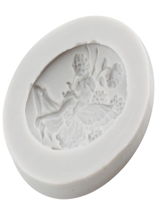 YANQINMS Fairies Angle Silicone Mold Flower Fairy Fondant Mold For Sugar Cake Decorating Cupcake Topper Chocolate Gum Paste Candy Polymer Clay - Image 3