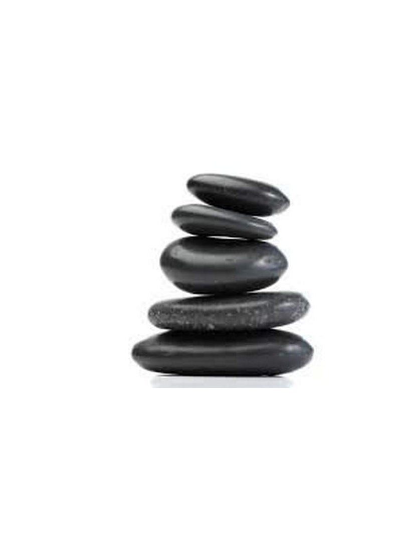 OhhSome Ohhsome 1Kg Black Polished Stone Pebbles Decorative Ornamental River Rocks Tumbled and Stones for Landscaping Home Dcor 1Kg  - Image 2