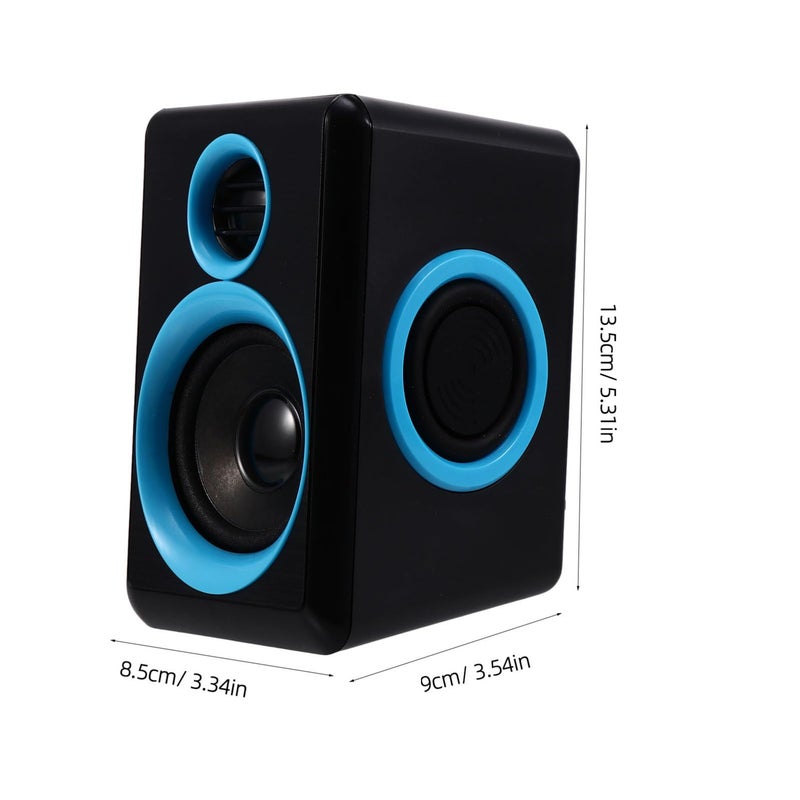 Mini USB 2.0 Portable Speaker Loudspeaker Box for Laptop Desktop Home Office Audio Multimedia Use - Image 3