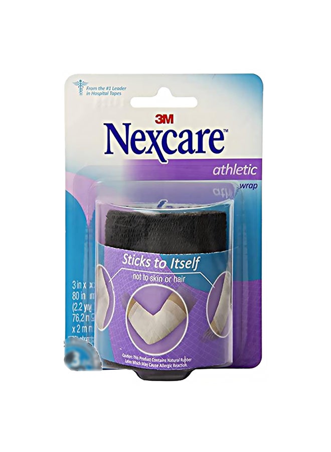3M Nex Athlete Wrap Black 3X5 Yard