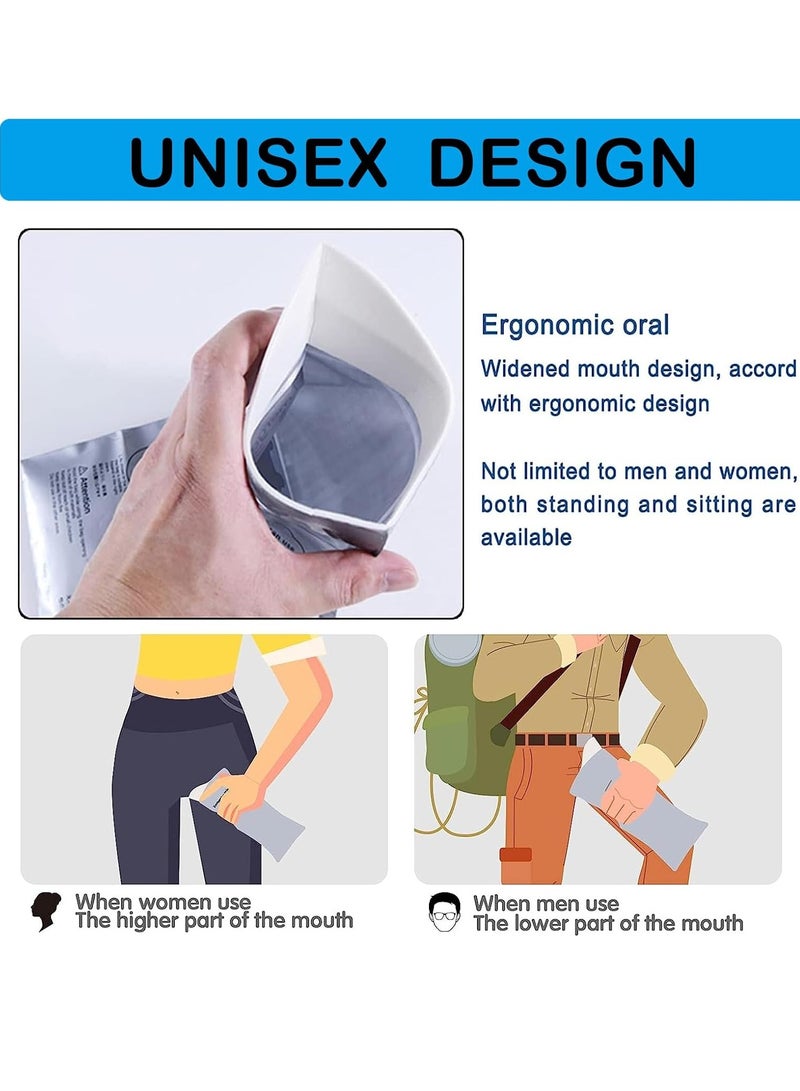Generic Disposable Emergency Urinal Bag, 20 Pack Portable Camping Pee Bags, Travel Pee Bags, Traffic Jam Emergency Portable Urine Bag, Vomit Bags, for Men Women Kids Children Patient  - Image 2