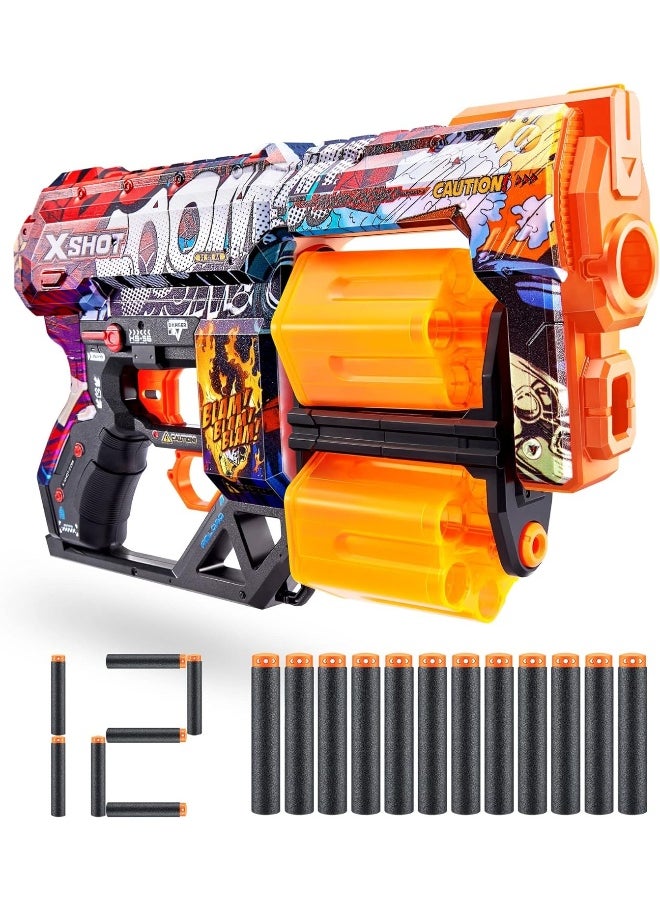 Zuru X-Shot Skins Dread Boom - Action Aiming Game For Kids, Teen, Adults Boys & Girls, Outdoor Holiday Activities, Gifts For Kids Ages 8+  - Image 4
