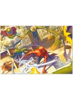 Grupo Erik Marvel Spider-Man Vs The Sinister Six By Alex Ross Poster - 36 x 24 inches / 91.5 x 61 cm - Shipped Rolled Up - Cool Posters - Art Poster - Posters & Prints - Wall Posters