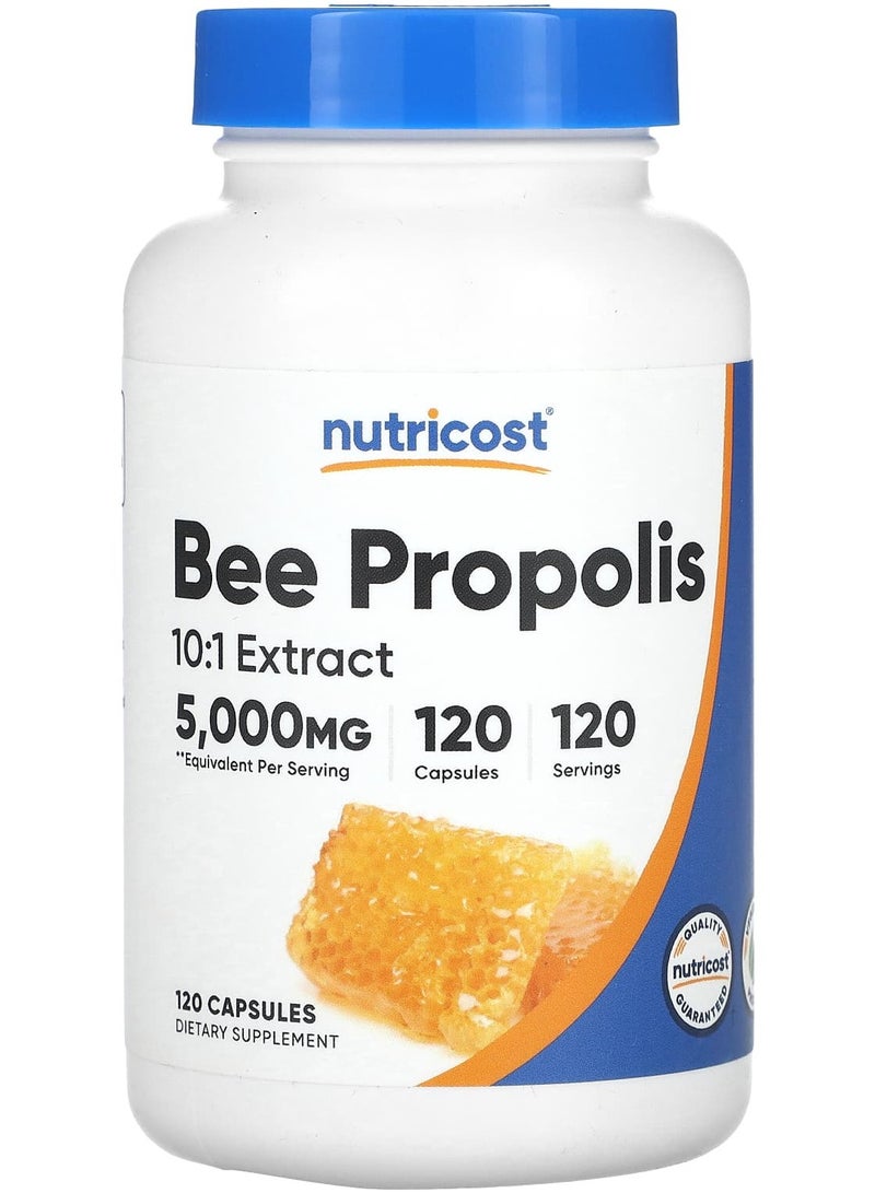 Nutricost Bee Propolis, 5,000 mg, 120 Capsules