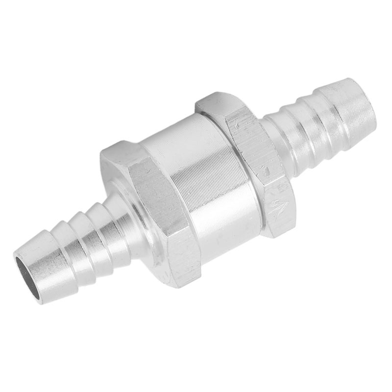 Non Return One Way Check Valve Aluminum Alloy Universal for Fuel Gasoline Oil Petrol Diesel Water10mm/0.39in - Image 5