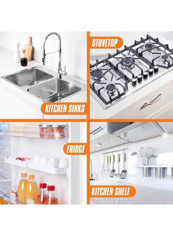 تشارم بخاخ منظف للمطبخ ومتعدد الأغراض مضاد للبكتيريا، 650 مل، عبوة من قطعتين - Image 5