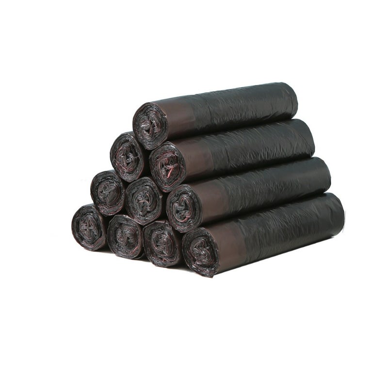 Thickened Drawstring Garbage Bag Automatic Closing Disposable Black Garbage Bag Spot Factory A Generation Of Hair - Image 1