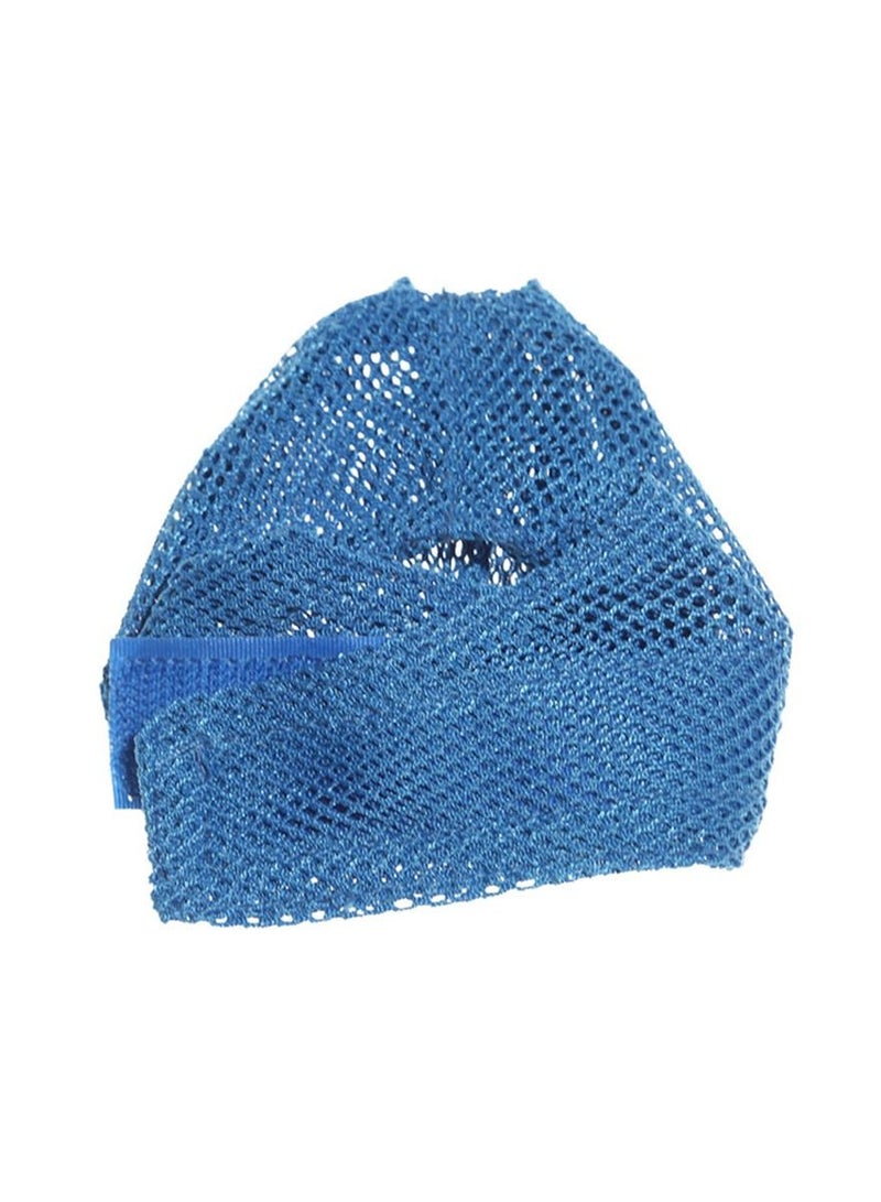 Altheqa Breathable with Adjustable Mesh Muzzles Prevent Cats from Scratches and Anti Biting And Anti Meow (Small blue) - Image 4