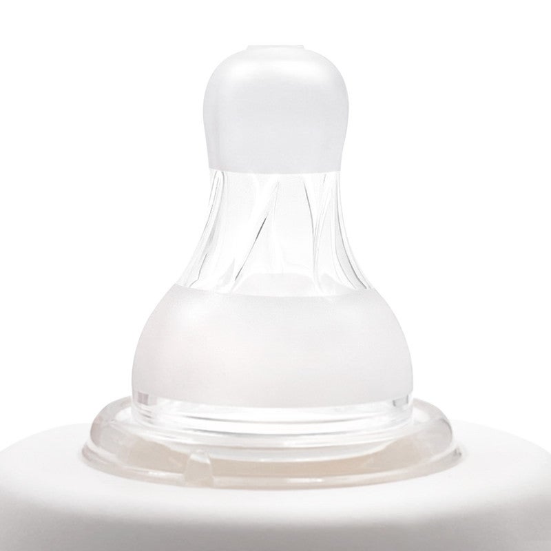 FARLIN Crystal Clear Silicone Nipple / M / 2pcs - Image 2