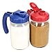 SOLIGT SOLIGT 2 Pack Wide Mouth Mason Jar Lids with Handle, Airtight & Leak-proof Seal, Easy Pouring Spout, Turns your Mason  - Image 2
