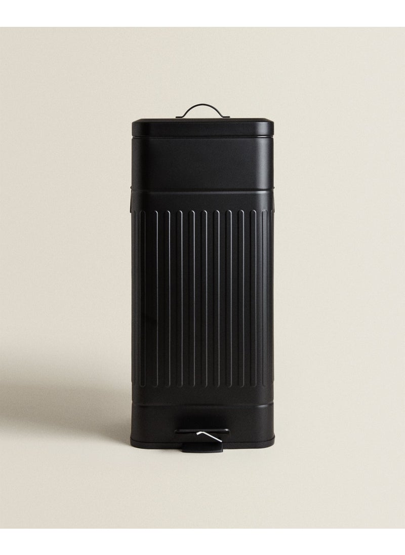 Zara Home - Large Kitchen Trash Can (27 x 64 x 27 Cm) Black - Image 1