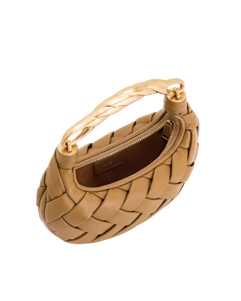 JW PEI Orla Weave Handbag - Brown - Image 2