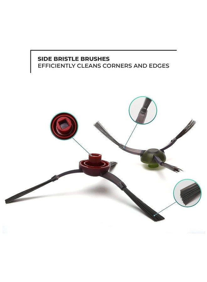 ECOVACS Original Accessory Kit for DEEBOT N10 (1 X Roller Brush, 4 X Side Brush & 3 X EPA Filter) | for Approx. 1 Year of Regular Usage. (Not Compatible to Any Other Model) - Image 3