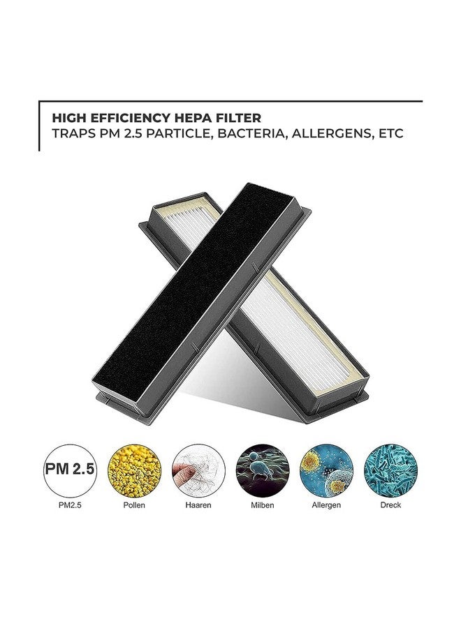 ECOVACS Original Accessory Kit for DEEBOT N10 (1 X Roller Brush, 4 X Side Brush & 3 X EPA Filter) | for Approx. 1 Year of Regular Usage. (Not Compatible to Any Other Model) - Image 4