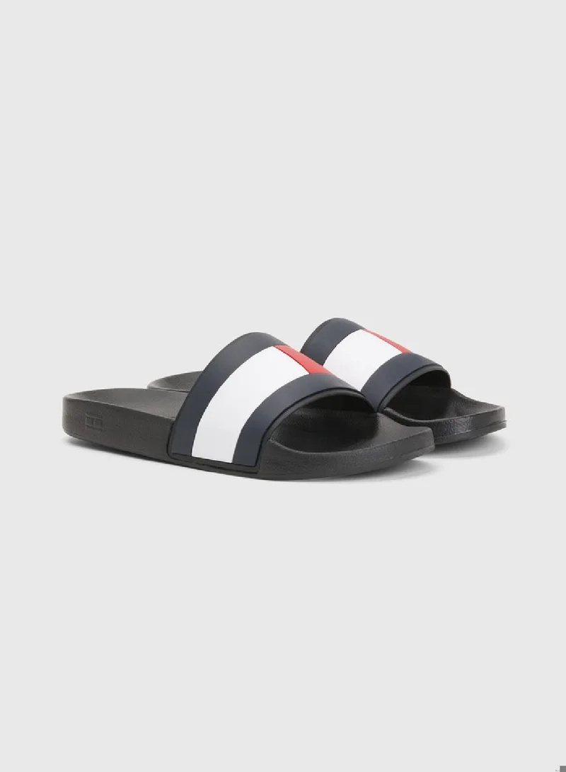 TOMMY HILFIGER Rubber Flag Pool Slides