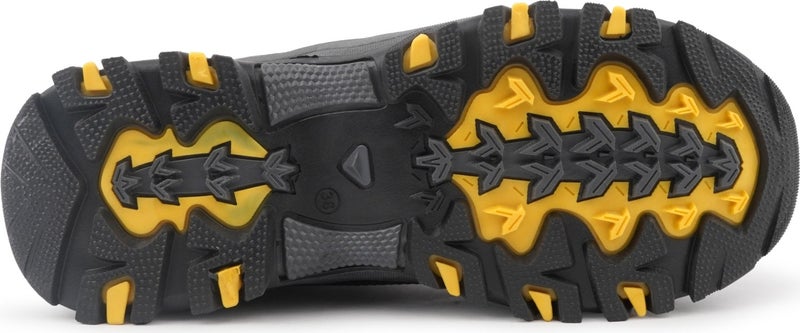 Cool Alfa Black-Yellow Rubber Sole Boy Softshell Outdoor Boots - Image 5