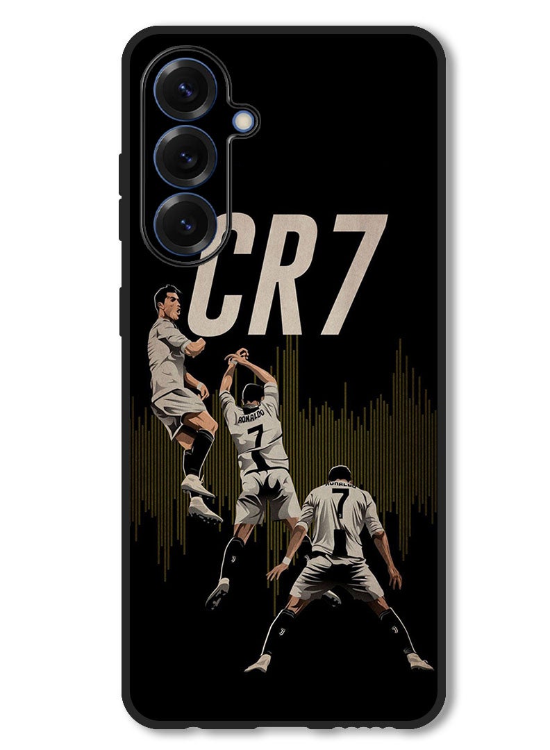 Theodor Case Compatible with Samsung Galaxy A56 Protection Shockproof Bumper Cover CR7 (3) - Image 1