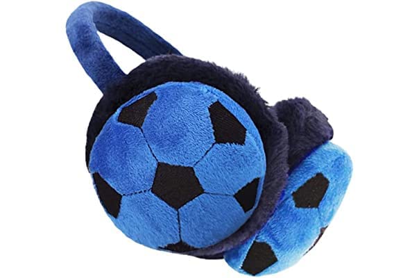 CLOTHERA Kid's pack of 2 Winter Warm Earmuffs (Football pack of 2) - Image 4