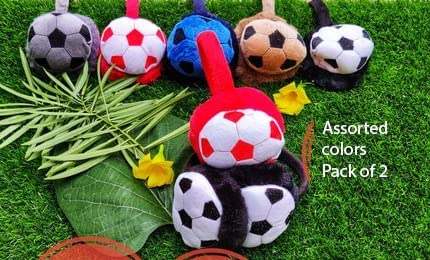 CLOTHERA Kid's pack of 2 Winter Warm Earmuffs (Football pack of 2) - Image 2