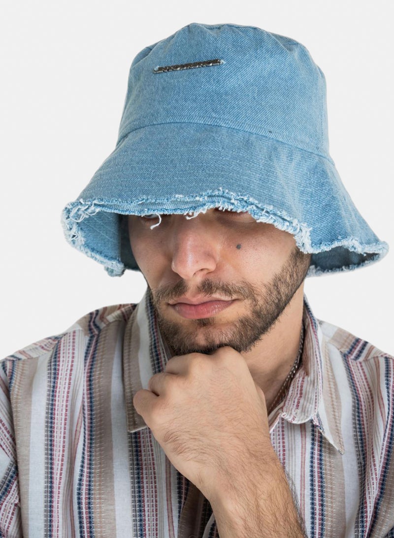 Light Blue Denim Bucket Hat
