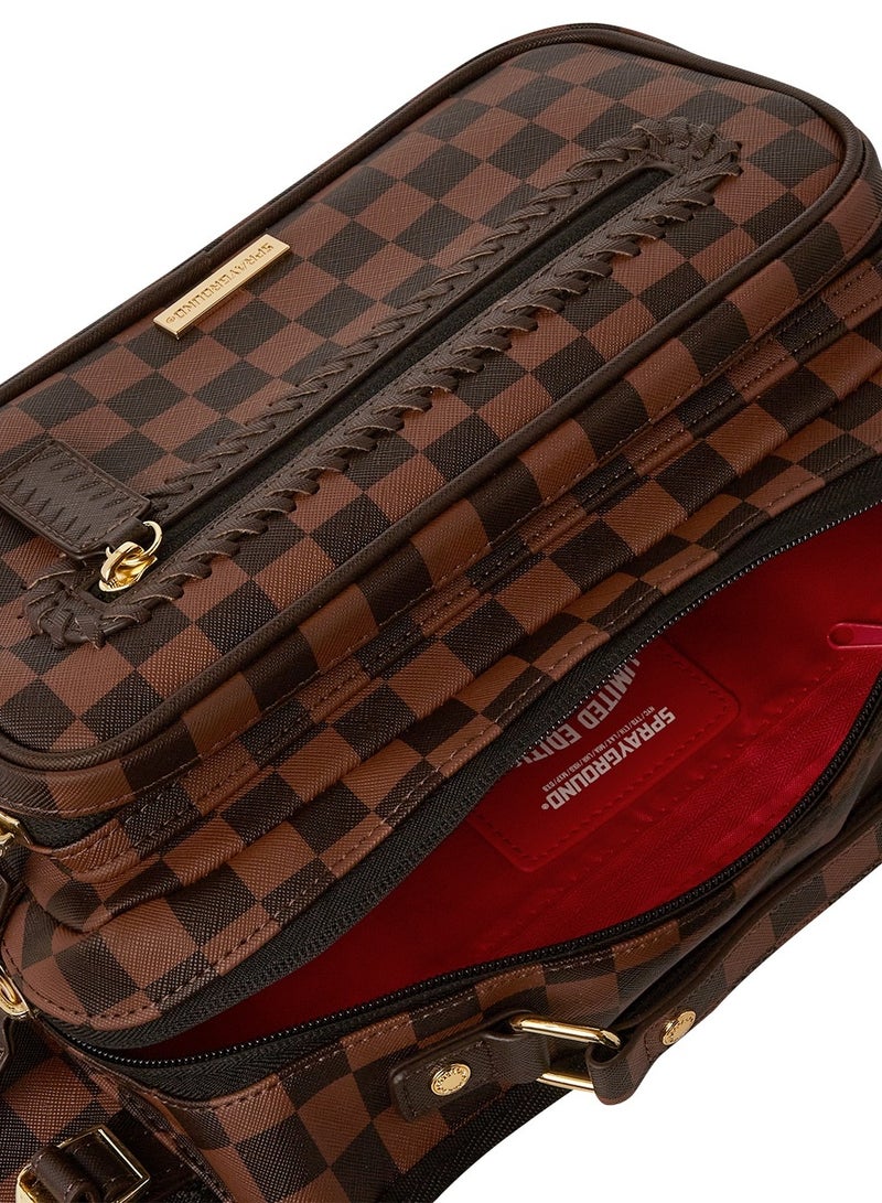 SPRAYGROUND CORE EMBOSSED CHECK CARGO CROSS-BODY - Image 4