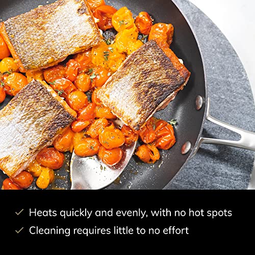 Scanpan Pro IQ 12.5 inch Nonstick Fry Pan - Compatible with All Cooktops, Induction Ready, Metal Utensil Safe, Oven Safe to 500°F, Dishwasher Safe - Image 5