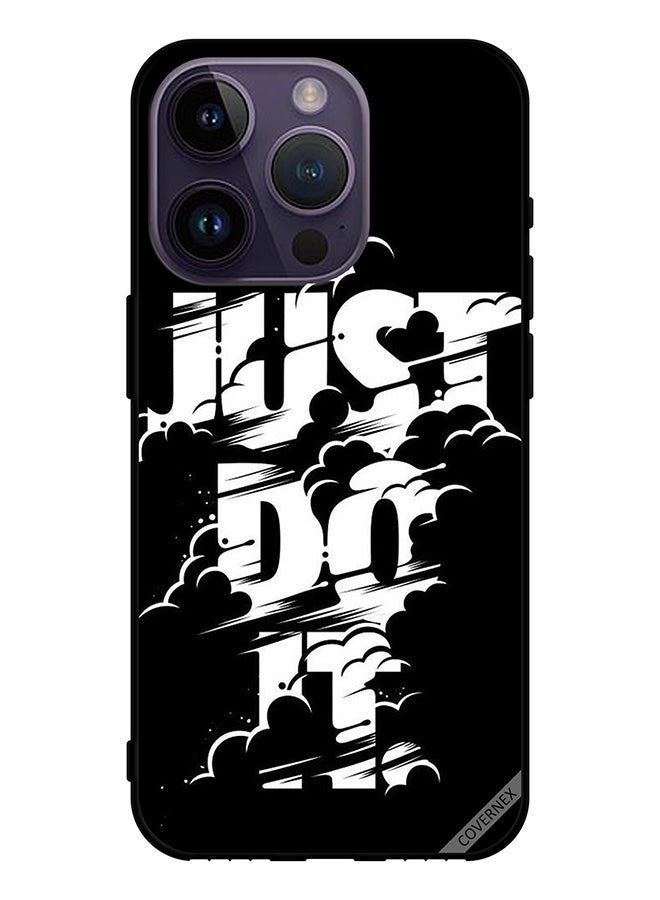 Covernex Protective Case Cover For Apple iPhone 14 Pro Just Do It - Image 1