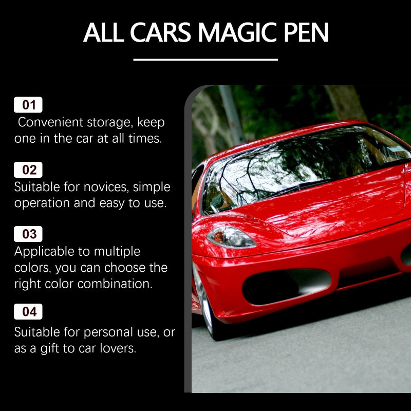 Rayhong Car Scratch Care Pen Car Paint Scratch Repair Renovation Polishing Color Touch Up - Image 5