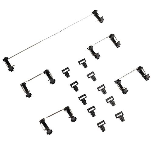 YMDK Costar Style Plate-Mounted Costar Stabilizers Balancing Pole Raised Wire 6.25u 2u for MX Mechanical Keyboard Filco (Kit 2 for 96 104 Keyboard) - Image 2