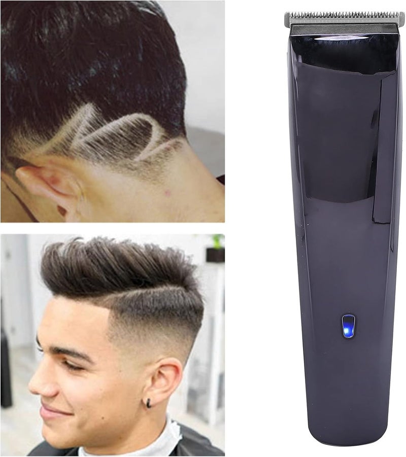 klarako Electric Hair Clipper, Professional Rechargeable Electric Hair Clipper Hair Trimmer Cutting Machine Styling Tool, USB Rechargeable Hair Clipper Men(blue) - Image 2