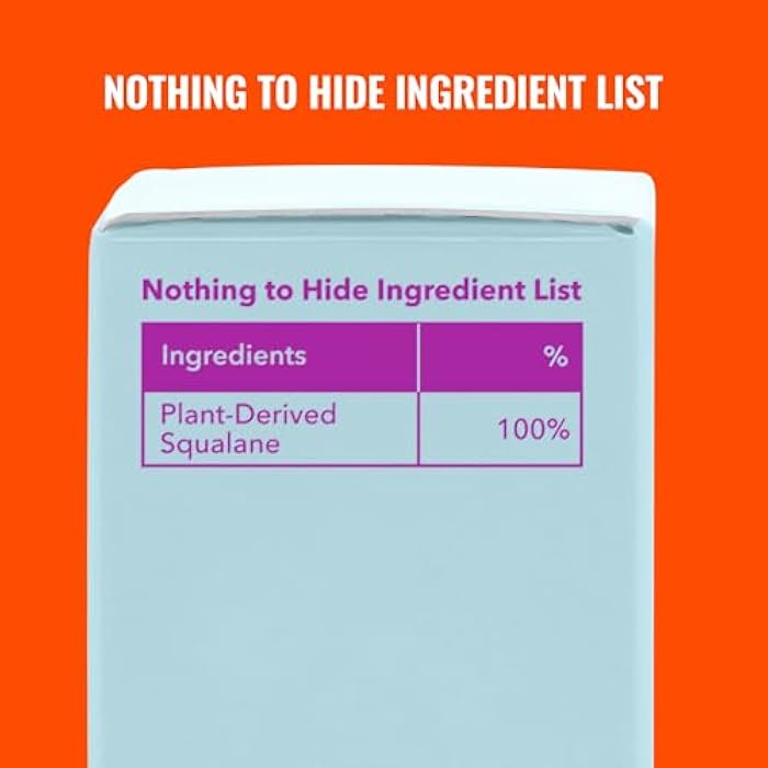 Good Molecules Squalane Oil - Moisturizer for Face, Skin, and Hair, Plumping, Firming, Anti-Aging - Skincare for Face to Hydrate and Calm the Skin - Image 5