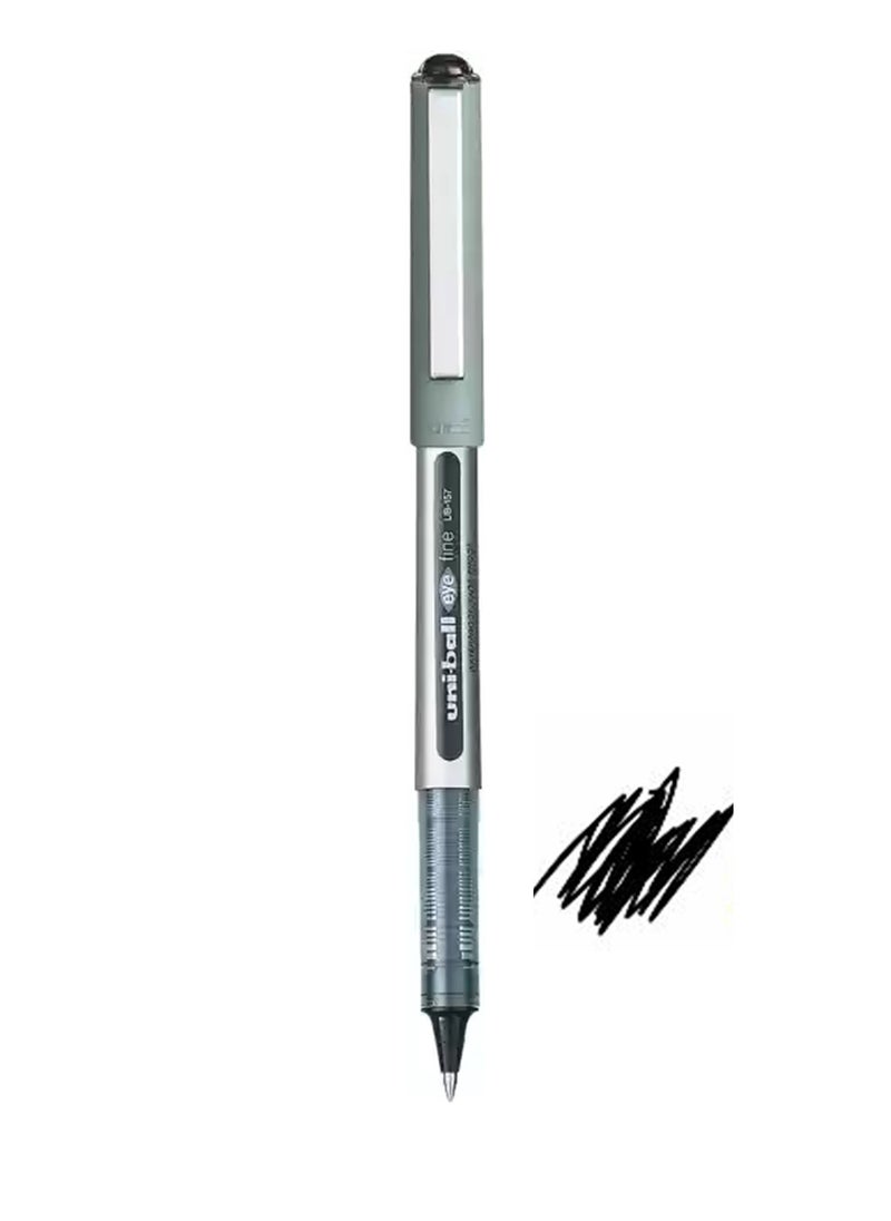 Uniball 1-Piece Eye Fine Rollerball Pen 0.7mm Tip Black Ink  - Image 1