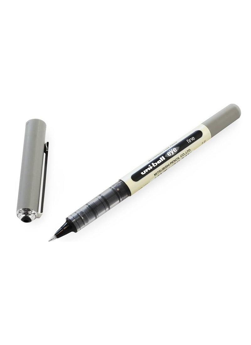 Uniball 1-Piece Eye Fine Rollerball Pen 0.7mm Tip Black Ink  - Image 2