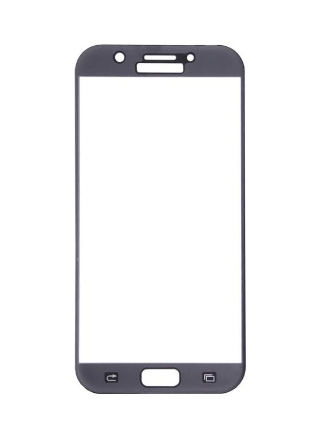 BGM 9H Surface Hardness Explosion-Proof Curved Full Screen Tempered Glass Protector For Samsung Galaxy A7 (2017) Clear/Black - Image 3