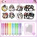 Zenoble 24 Pack Valentines Day Cards for Kids Classroom with Valentine Pens Valentines Magic Spy Pen Gifts for Classroom Exchange Rewards Party Favors Prizes - Image 4