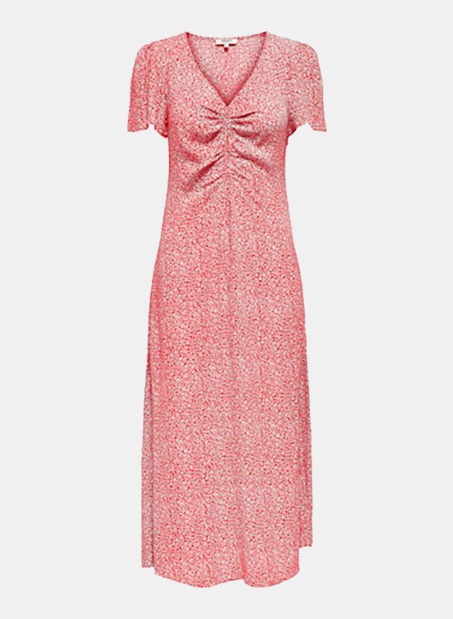 ONLY ONLY Womens Ancona Shortsleeve V-Neck Dress  - Image 3