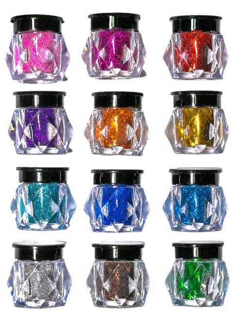 12 Colors Highlighting Shimmering Eyeshadow Powder