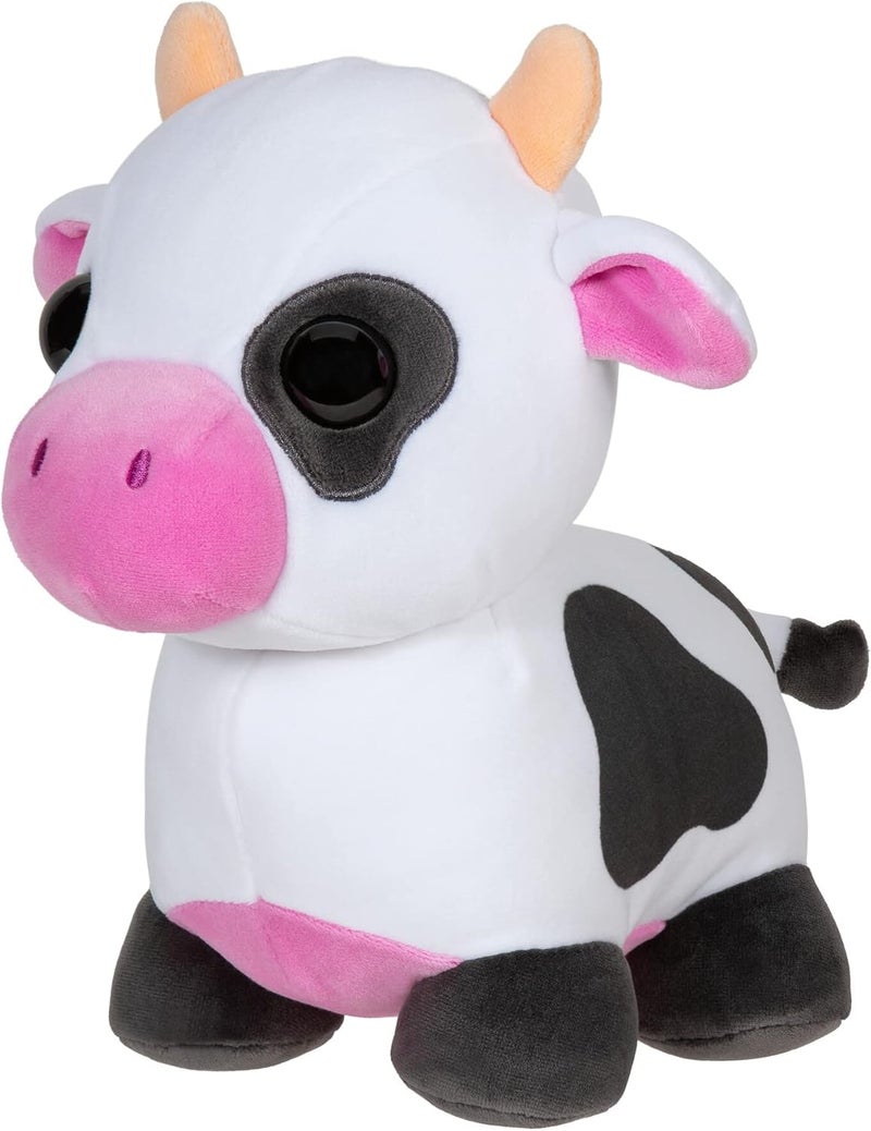 Adopt Me! 8-Inch Collector Plush - Cow - Soft and Cuddly - Directly from the #1 Game, Toys for Kids - Image 1