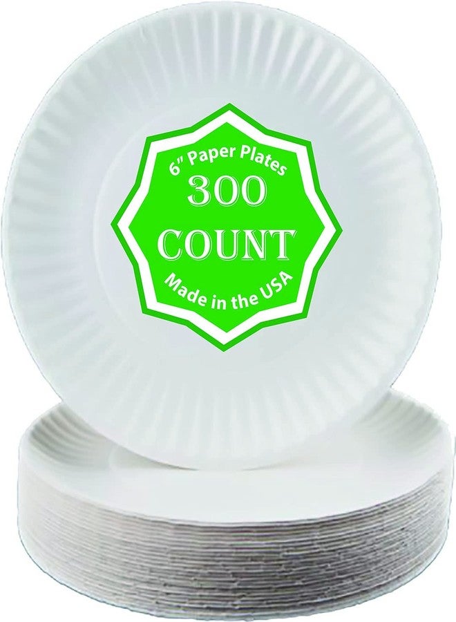 Perfect Stix Paper Plate 6" Paper Plates White, Pack of 300 (Packaging May Vary) - Image 5