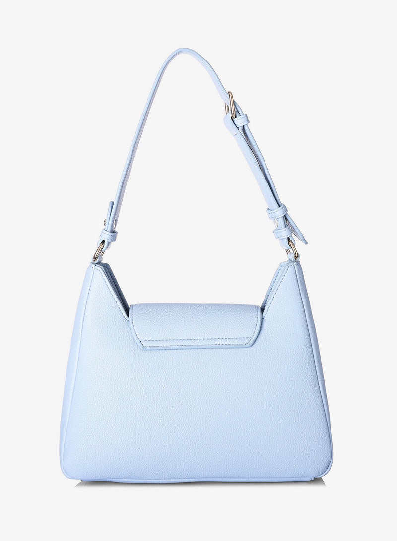 KANELLI Women's handbag from Kanelli, elegant shape New Collection  AAY2401005 Blue - Image 4