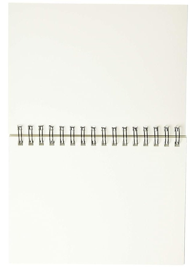 CANSON ورق مائي من سلسلة كانسون للفنانين، دفتر متصل، 5.5x8.5 بوصة، 20 ورقة (140 رطل/300 جرام) - ورق فني للبالغين والطلاب - للألوان المائية، الوسائط المختلطة، الأقلام والكتابة الفنية - Image 3