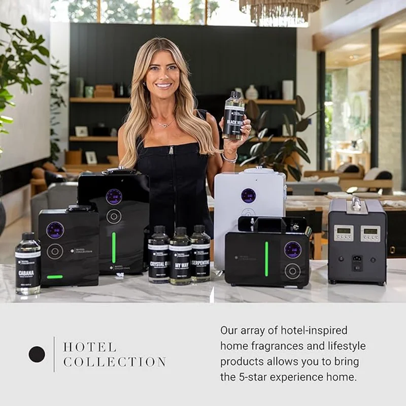Hotel Collection  Riviera Fragrance Oil Blend - Hotel Inspired for Luxury Essential Oil Diffusers - Aromatherapy Scent Diffuser Oil - Pampleemousse, Jasmine, and Cashmere Oud - 120 mL, 4.1 fl oz  | Best Price UAE